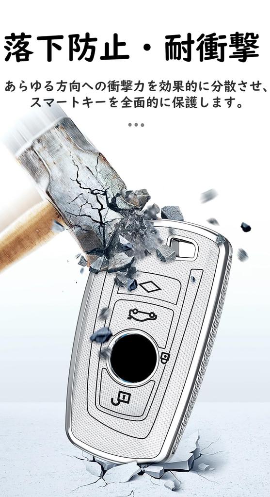 [TECART] BMW Key Case, Key Cover, Key Holder, Smart Key Case, Smart Key Cover,