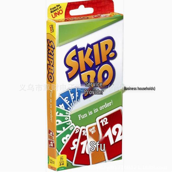 Skip-Bo Party Poker Cards Game