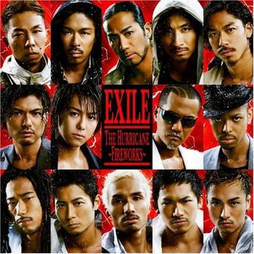 CD EXILE - HURRICANE -FIREWORKS- (CD+DVD) RZCD46314B RHYTHM ZONE 2009 Japan ObiJapanese Pop/Rock Used