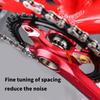 6lots Good Quality Aluminum Bottom Brackets Spacers Bicycles Cranks Washers for Enhancing Cycling Performances