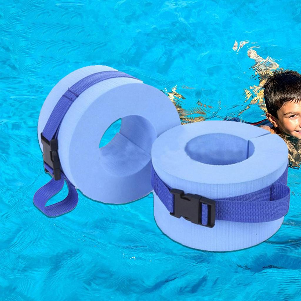 2Pcs Swim Aquatic Cuffs Training Foam Swimming Float for Adults Children