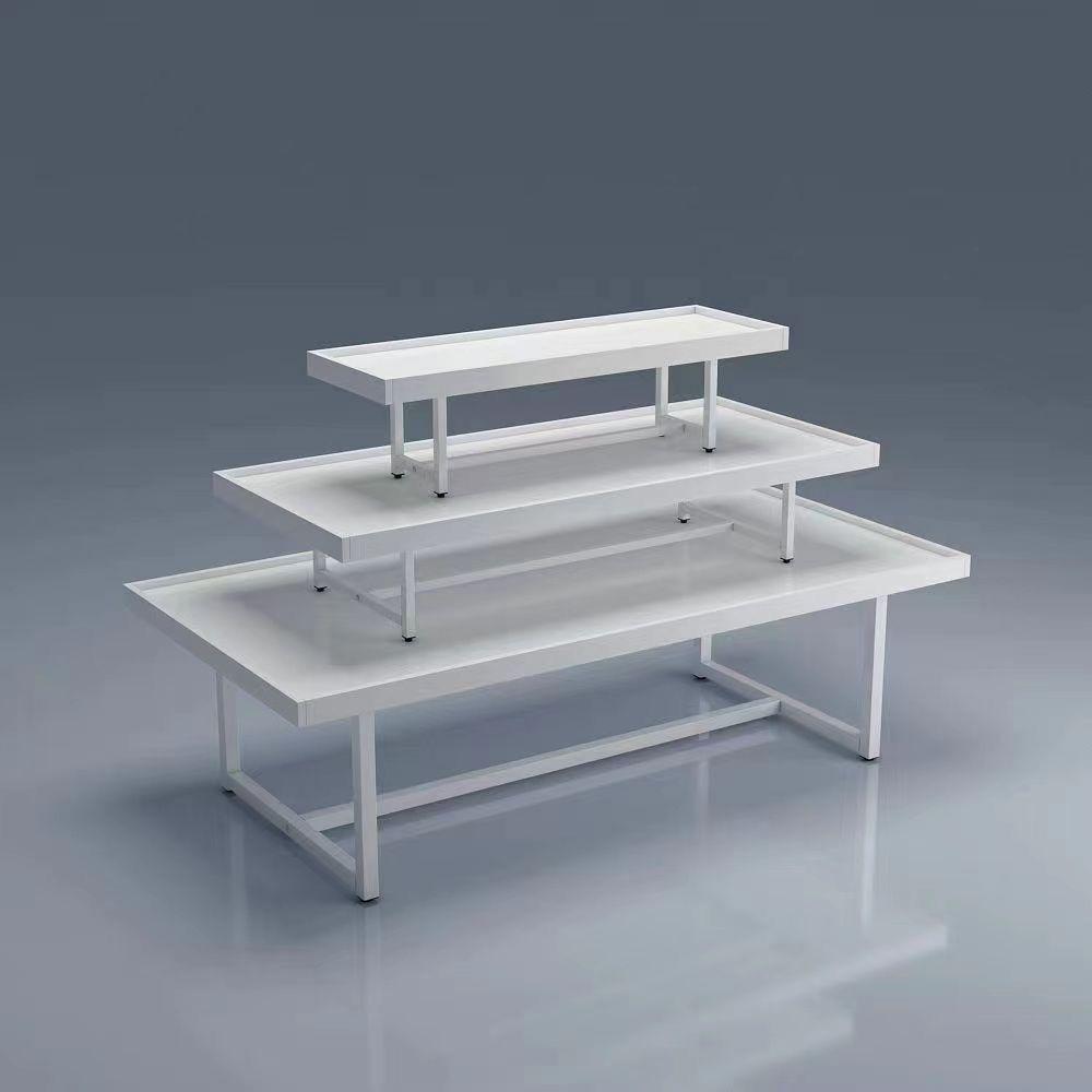 Island Display Shelf for Cosmetics, Baby Products, Jewelry, Shoes, Books, Toys & Promo Table
