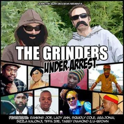 

CD GRINDERS - Under Arrest DTB009 Down The Bush 2014 France Reggae, Ska & Dub