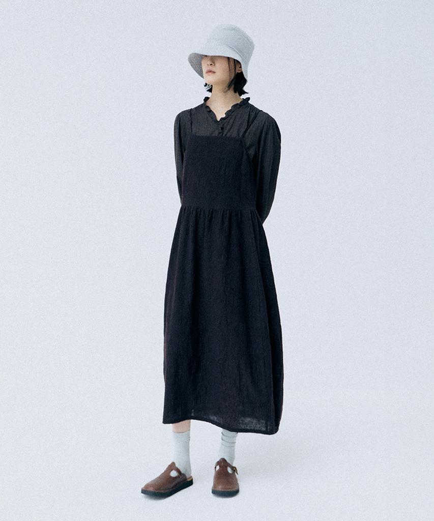 Monokeulom Momen Knit One-Piece (Brown)
