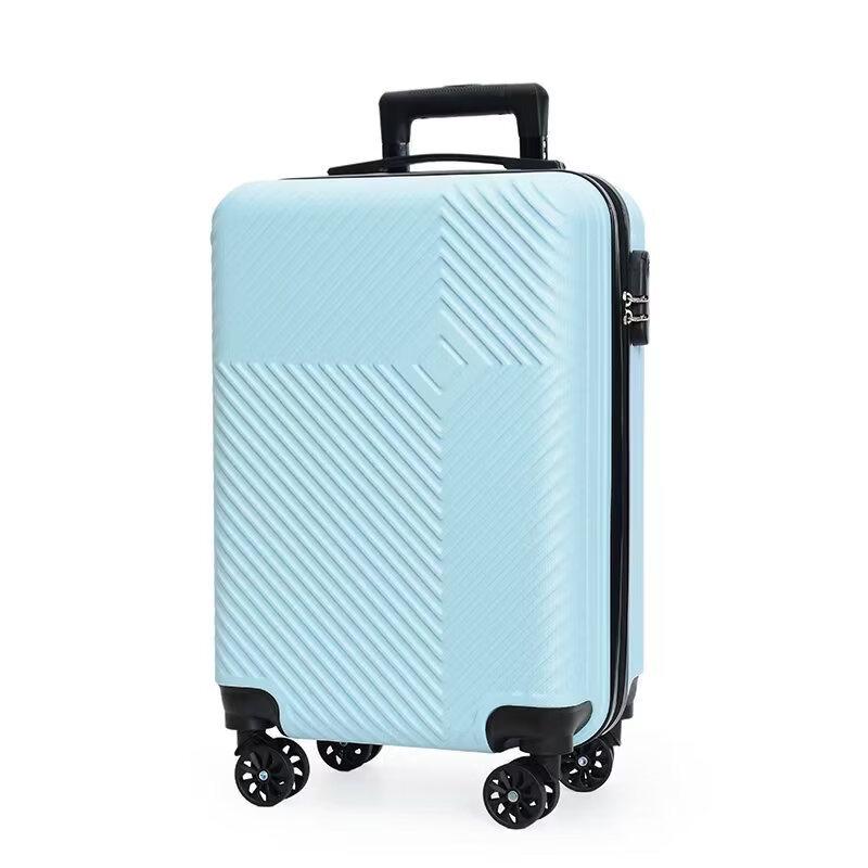Lishen Diamond Pattern Hardside Spinner Luggage