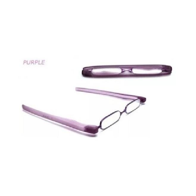 2Pcs 360° Rotation Folding Portable Eyeglass Frame Ultrathin Reading Glasses