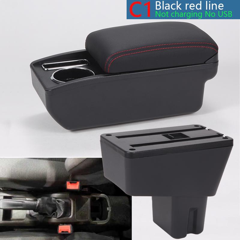 For Citroen C3 Armrest Box For Citroen C3 C4 2025 Car Armrest Box Storage Box Interior Dedicated Retrofit Parts Car Accessories