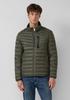 Winter Jacket s.Oliver Lightweight Quilted Jacket with Sporty Contrasting Details 360° Circular Vision Green 2167439.7938.