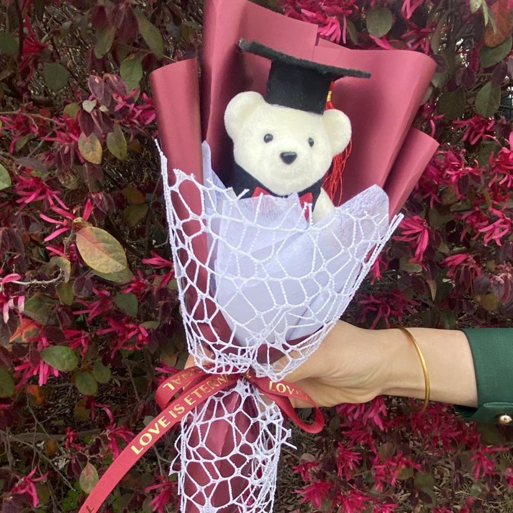 Plush Toy Animal Bouquet Graduation Gift Cartoon Lovely Bear New Bear Bouquet