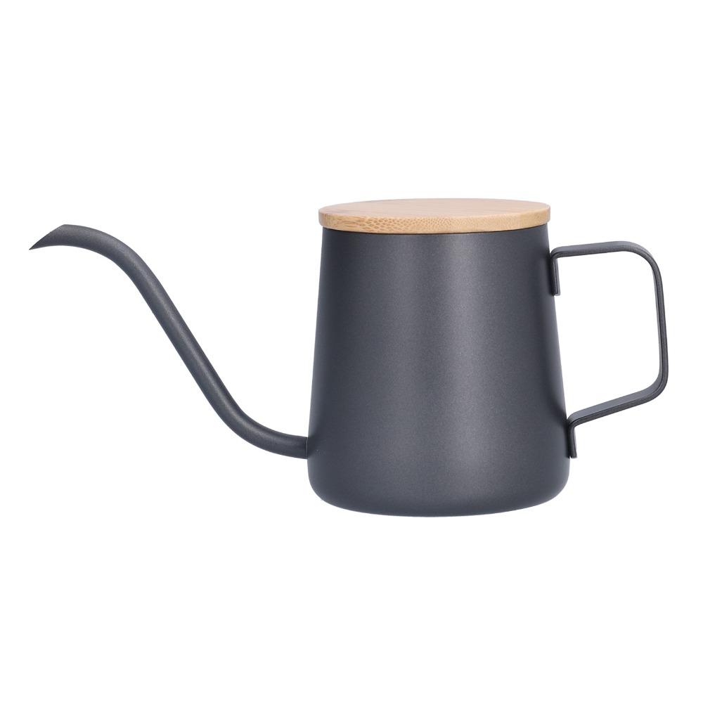 Long Narrow Spout Coffee Pot Stainless Steel Pour Over Pot Coffee Supplies Teapot  Coffee Making