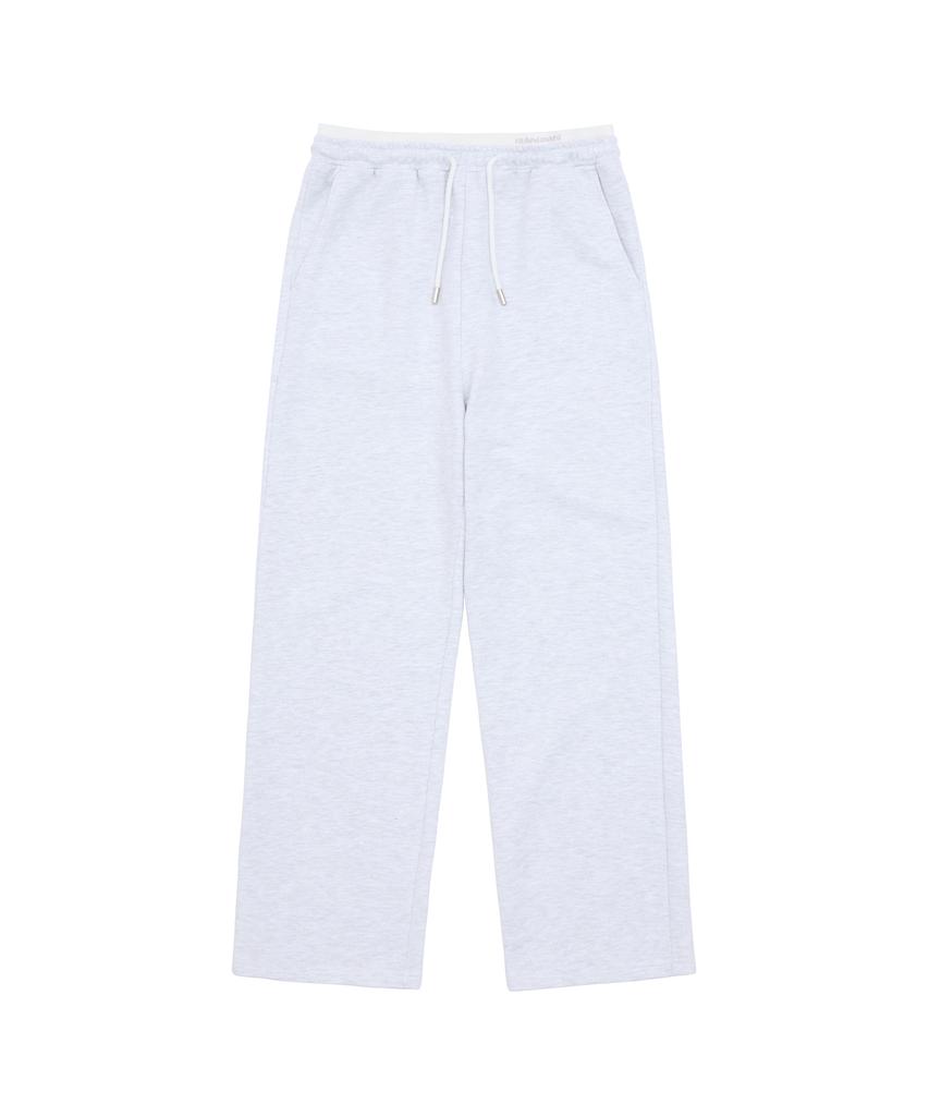 MARDMARD Layered Logo Sweatpants - Light Grey