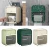 Waterproof Paper Holder Plastic Tissue Box Portable Toilet Tissue Storage Box  Bathroom