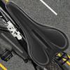 Sponge Non Slip Bike Seat Saddle Replacement Accessory for Mountain Road Bicycle(black 112 Bike Saddle)