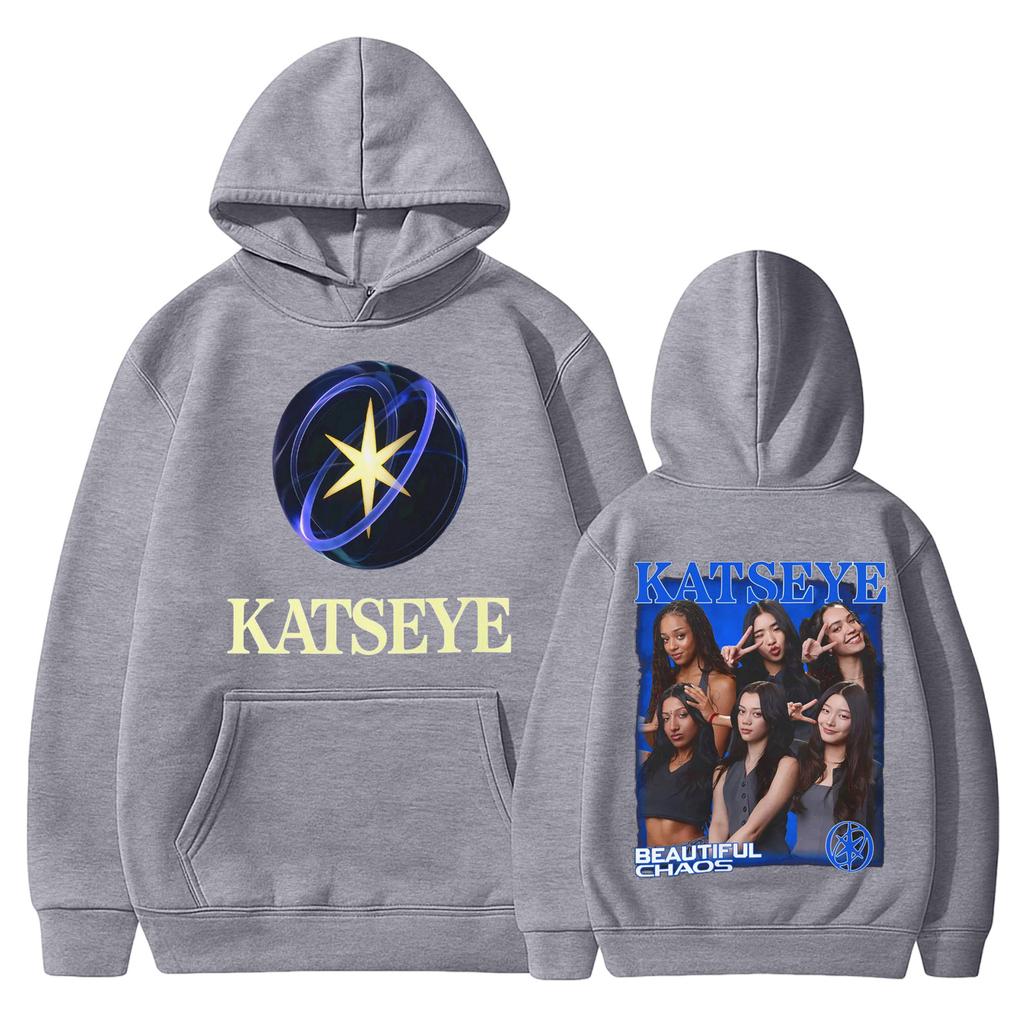 Damskie modne bluzy z kapturem z okrągłym dekoltem, z długim rękawem, z kwiatowym nadrukiem, ze sznurkiem, casualowe, luźne, wkładane przez głowę