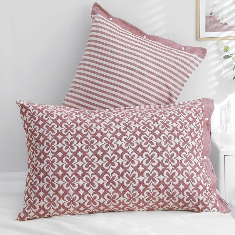 1 Pair Pillow Covers, Easy To Wash for All Seasons, Floral Pattern, Skin-friendly and Comfortable Pillowcase, Without Pillow Inserts