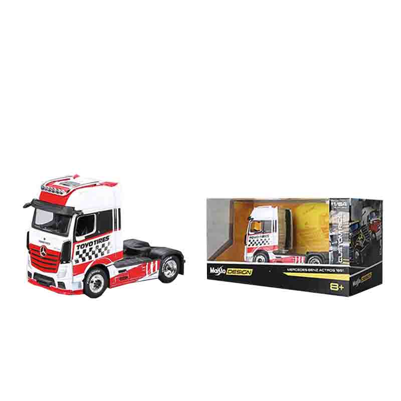 Maisto 1:64 Mercedes-Benz MACK Anthem International Trailer Model Simulation Car Model Alloy Car Toy Male Collection Gift