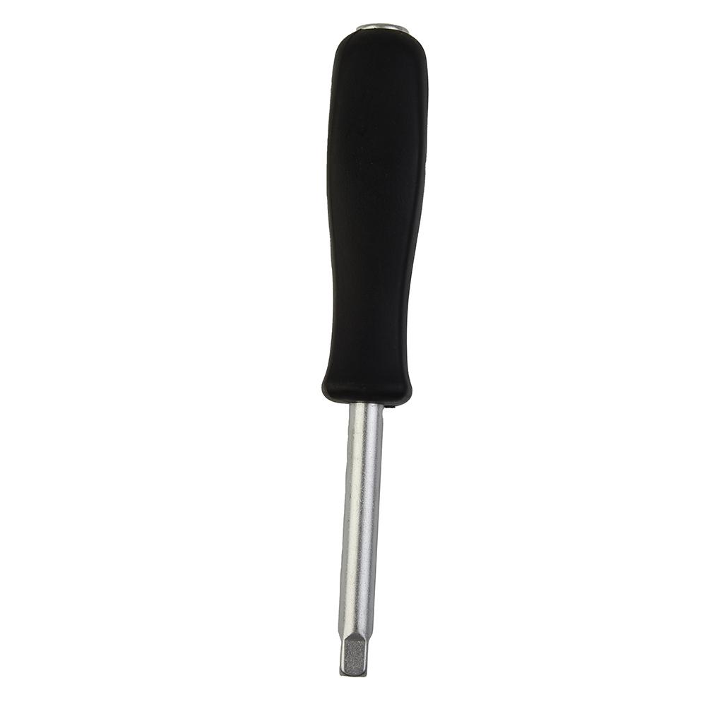 Čtvercová tyč Ojnice Čtvercová gumová rukojeť 150 mm černá