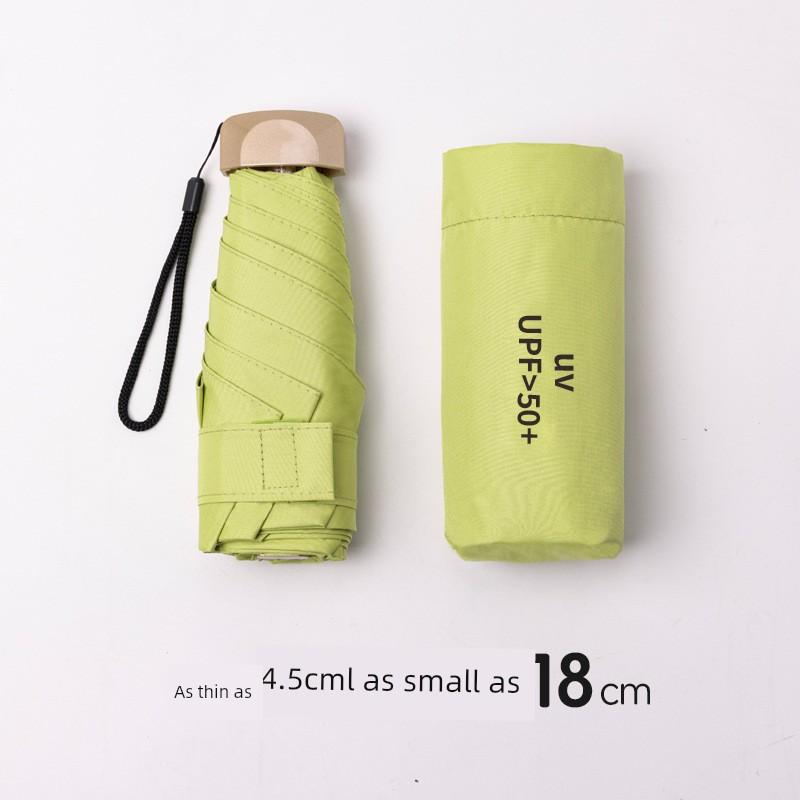 Dual-Use Umbrella for Women, Sun Protection, Uv Protection, Pocket Umbrella, 40% off Flat Sun Umbrellas, Compact Sunshade Umbrella