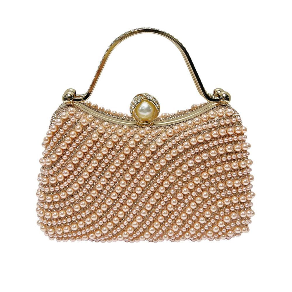 Handheld Dinner Bag, High-end Fashionable Crossbody Bag, Elegant Diamond-encrusted Chain Bag, Handbag