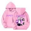 Women's Hooded Gradient Printed Long Sleeved Sweatshirt Loose Women's Sweatshirt  Sweatshirt