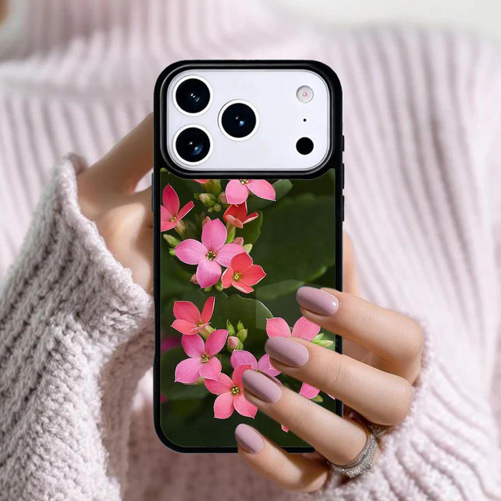 Orchid Flowers Soft Phone Case For Apple iPhone 17 Air 16E 15 14 Plus 13 12 11 Pro Max Mini Funda Cover