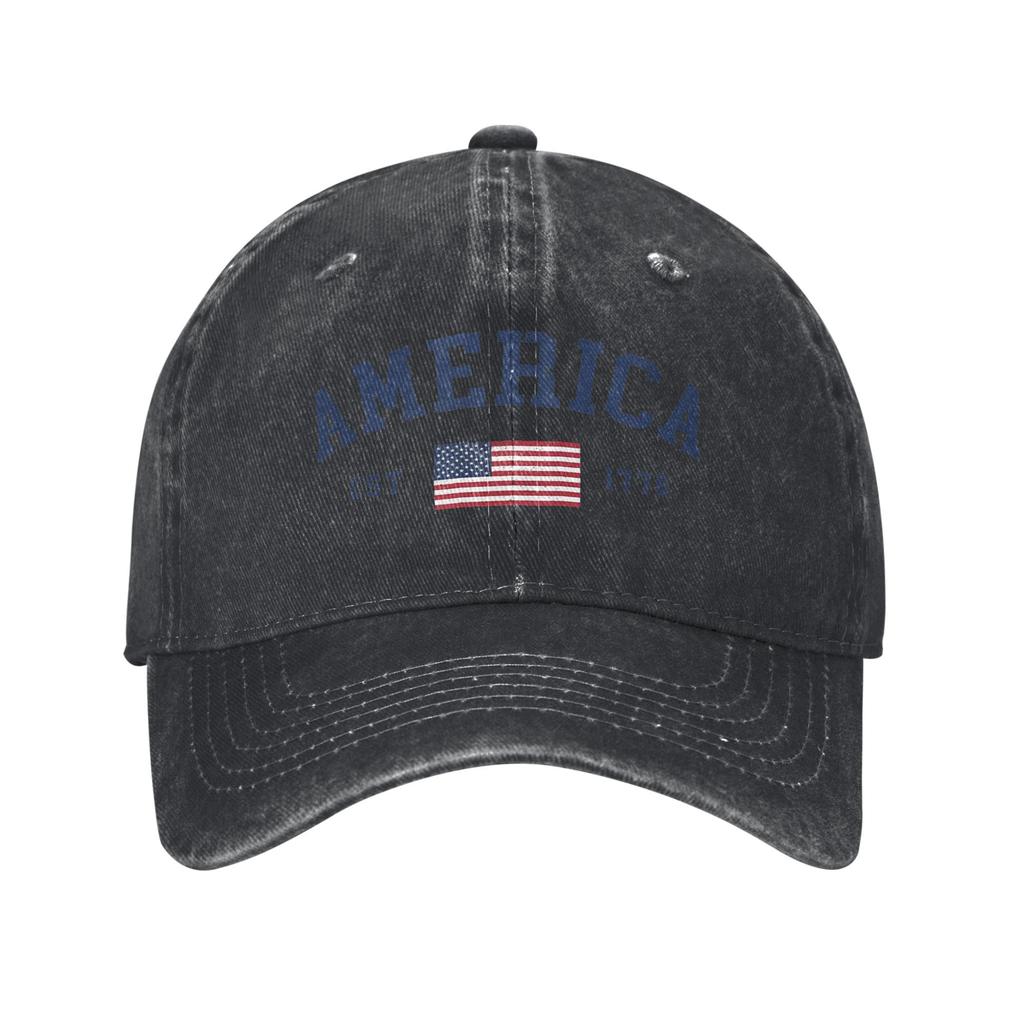 American Flag USA United States Of America US 4th of July Casual Baseball Cap For Unisex Unisex Summer Hats Sun Baseball Caps