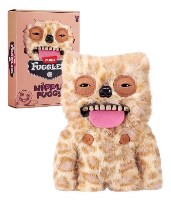 Fuggler Légitime Léger Bizarre Créature Peluches Douces Tétine Fuggs Tétine Pièce Contemporaine Peluches Moelleuses Pour Adulte Compilation 22CM