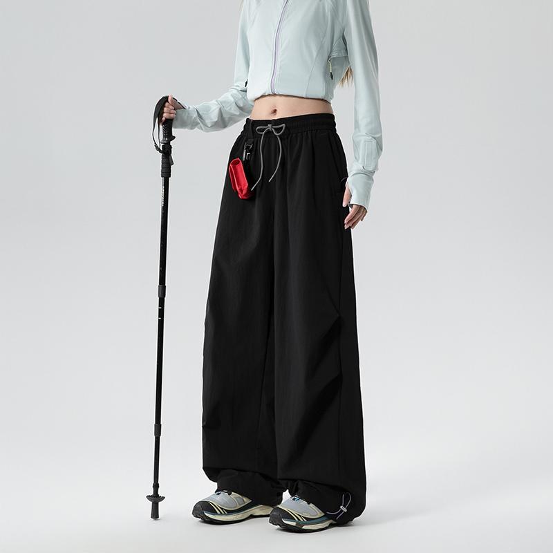 Women's Loose Pants And Men's Summer Casual Straight Leg Pants