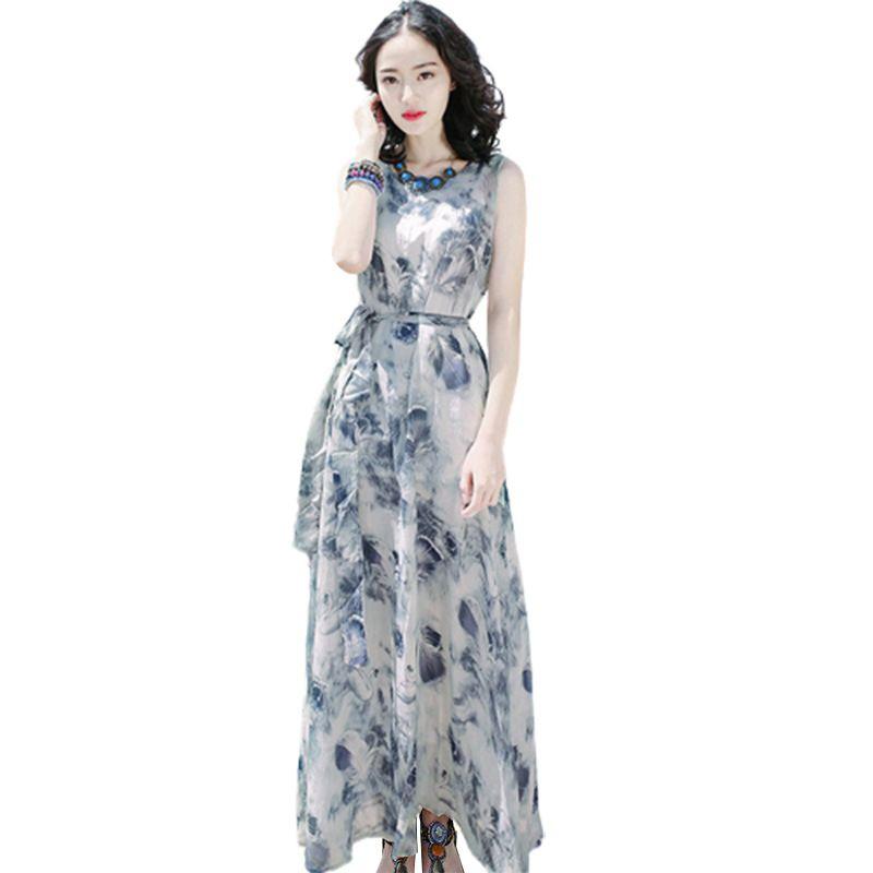WTEMPO Summer Women's Dresses Temperament Waist-skimming Long Skirt Fashion Slim Shredded Skirt