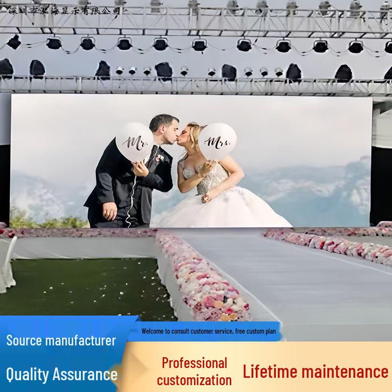 LED Full Color HD Display Screen for Indoor/Outdoor Use – Waterproof Advertising and Stage Module.