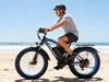 Electric bicycle PHILODO H7 Pro, 1000W motor, 48V 17.5Ah battery, top speed 45 km/h, cruising range 80km, 26x4.0 inch tires
