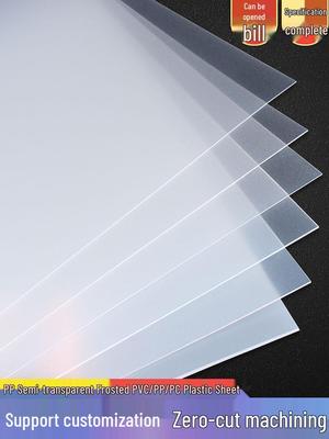 Frosted Semi-Transparent Cuttable Plastic Sheet Separator (PP/PVC/PET)
