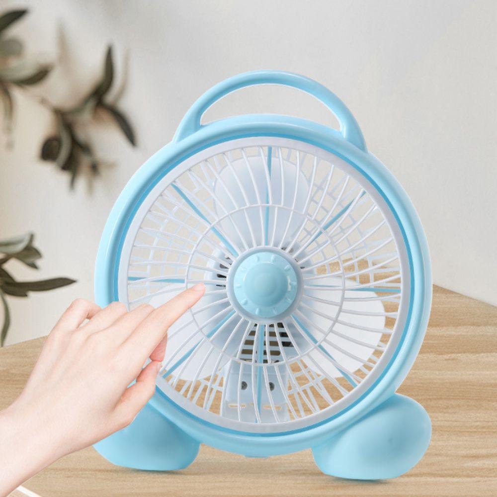 Low Noise Portable Small Table Fan Rechargeable Power Supply Quiet Personal Cooling Fan Dorm