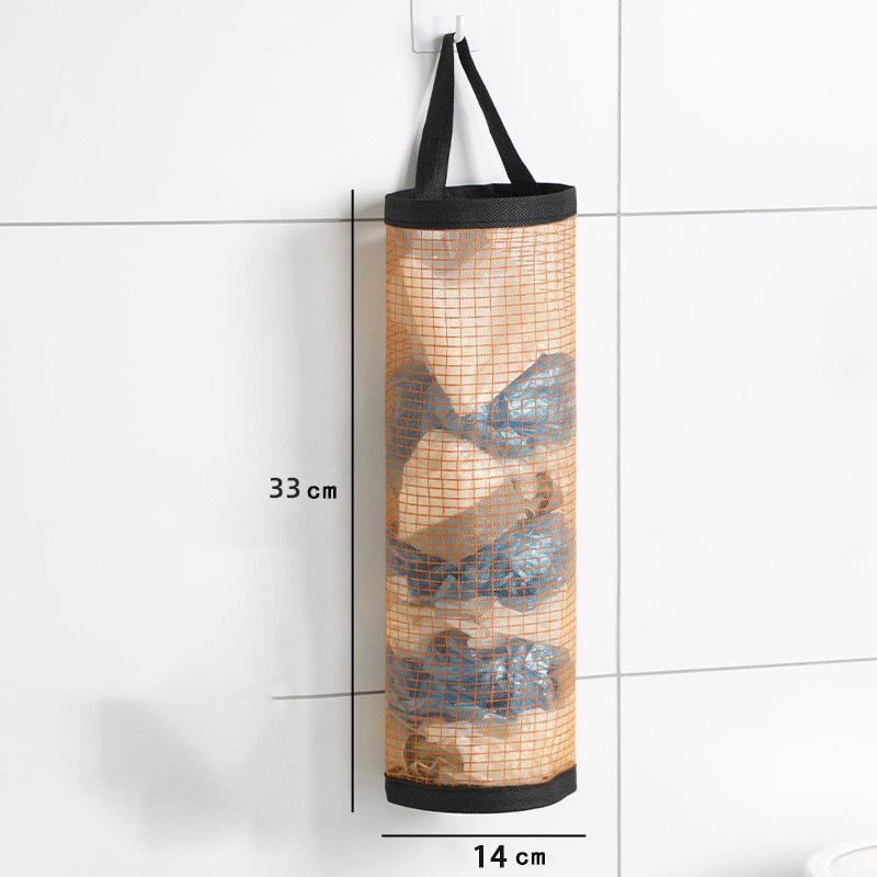 

Настенный кухонный органайзер для мусорных пакетов - Подвесное хранилище для пластиковых пакетов