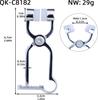 QKKQ Metal Nipple Pliers Breast Clamps BDSM Bondage Sex Game Toys Bondage Gear Nipple Clamps for Women