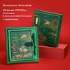 A Thousand Li of Rivers and Mountains Notebook Set: Chinese Style Journal Inspired by the Forbidden City