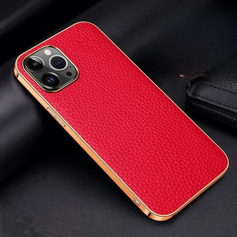 

Подходит для чехла для телефона Apple 15promax, Текстура личи iPhone14, Высококлассный бизнес 12 Противоударный 13 Мужской кожаный чехол iPhone 13 6.1 inch