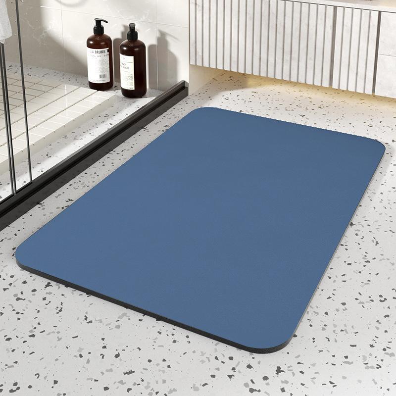 Modern Simple Toilet Absorbent Quick Dry Dirty Mat Bathroom Door Non-slip Wear-resistant Diatom Mud Mat