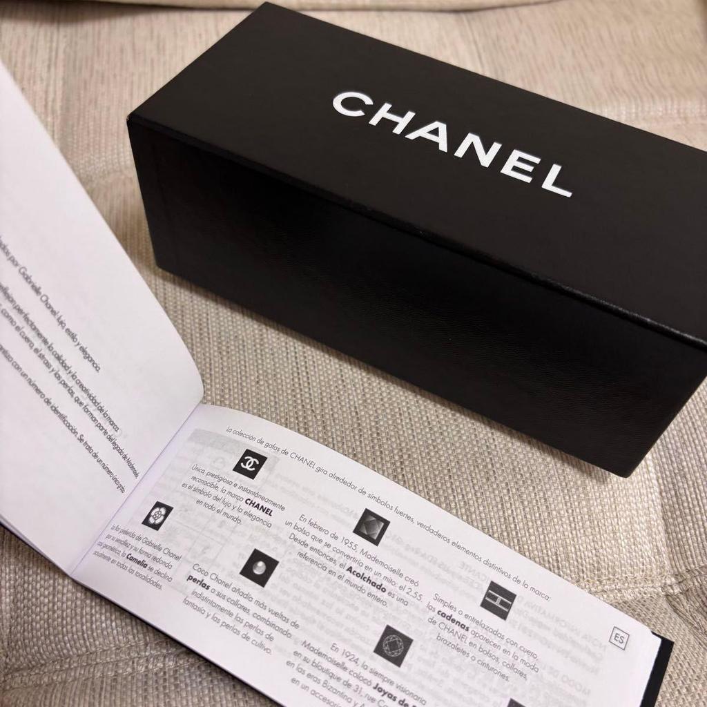 Used Limited price reduction until today chanel Chanel genuine box sunglasses box