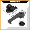 81180-2H000 / Front/Bonnet Hood Open Handle Mounting Bracket for Hyundai Elantra 2006-2015 for Hyundai Elantra GT 2013-2017 / Hood Latch Assembly / 1