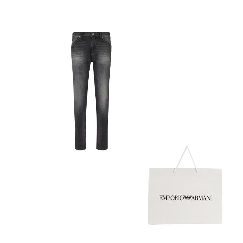 Emporio Armani SS23 Jeans Men's Black 3R1J16-1D0FZ-0006