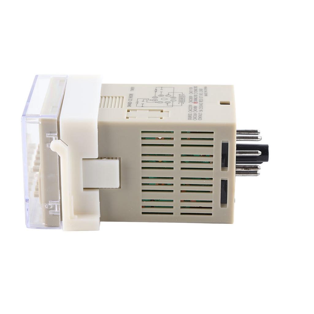 High Quality O111ROM DH48S‑2Z LCD Display Time Timer Delay Relay 8 Pins 0.01S‑9999H (24VAC DC)