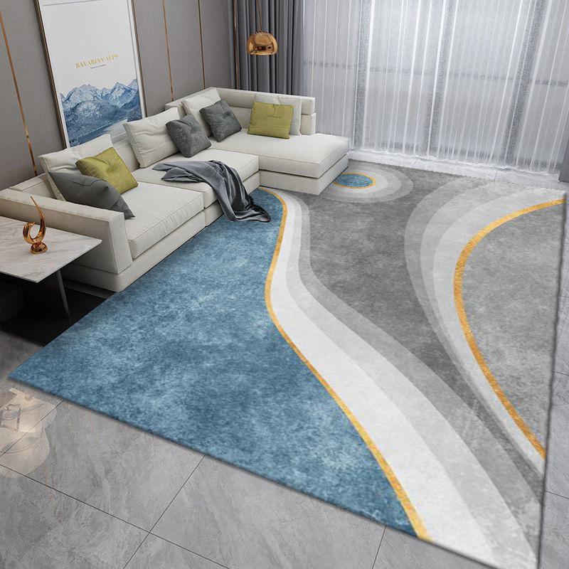 Nordic Luxury Modern Carpet - Large Area Rug for Living Room, Bedroom, Sofa & Coffee Table.
