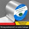5M Super Klebriges Aluminiumfolien-Butylkautschuk-Band Temperaturbeständig Wasserdicht Dachrohr Leckstopper Riss Kanal Reparaturband