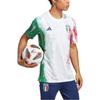 adidas Colorblock Round Neck Short Sleeve Soccer Jersey Men Tops White HS9868