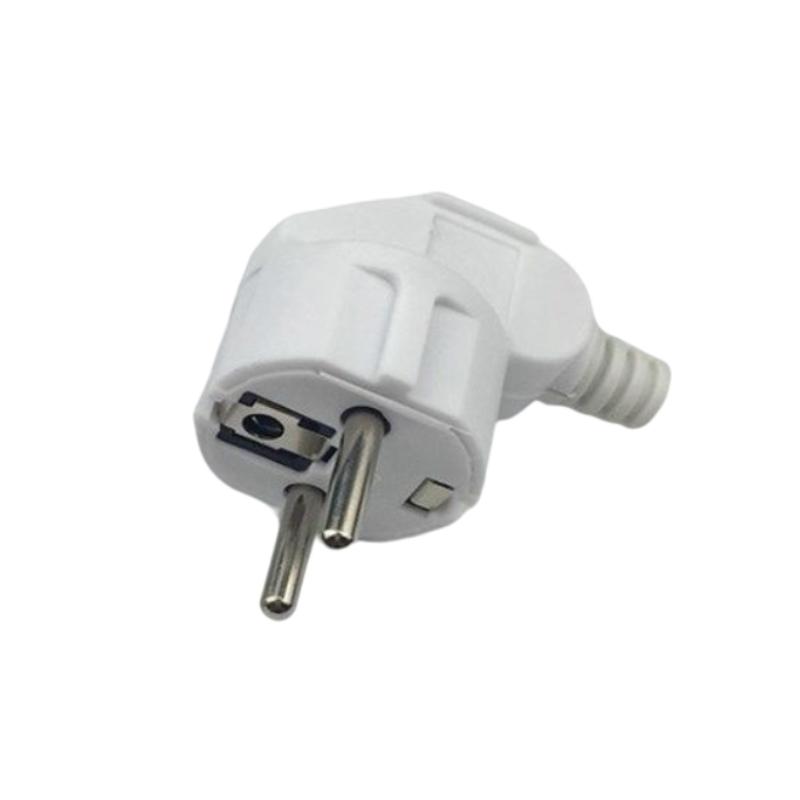 

Вилка адаптера питания переменного тока EU 16А 250В, разъем, кабель, электрическая вилка, белый, черный, штекерный адаптер-конвертер, съемная вилка белый