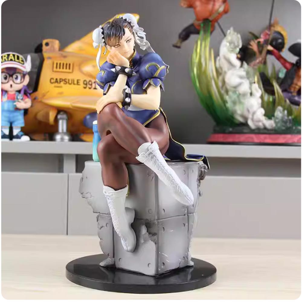

Chun Li 1/6 Scale PVC Figurine Statue Collectible Model Figure Anime Toy without box