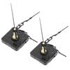 2Set Long Shaft Quartz Clock Movement Pointers Kit Mechanism Fittings for 20‑22mm Dial