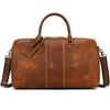 Crazy Horse Leather Retro Travel Bag 20 Inch Large Capacity Men'S Leather Portable Shoulder Luggage Bag Cowhide Luggage Bag