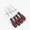 4Pcs Ganchos de metal para vedação de óleo Gancho de remoção de anel de borracha Chave de fenda de carro Ferramenta de hobby